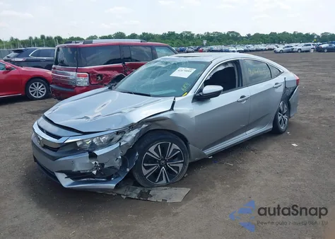 2016 Honda Civic Ex-T из США, поврежденный, VIN 19XFC1F36GE009425